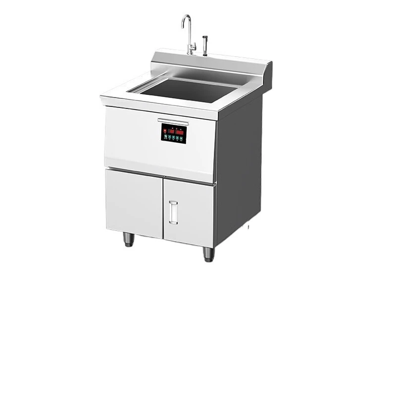 

Ultrasonic dishwasher commercial small hotel restaurant canteen automatic large vegetable washing shrimp washing machine