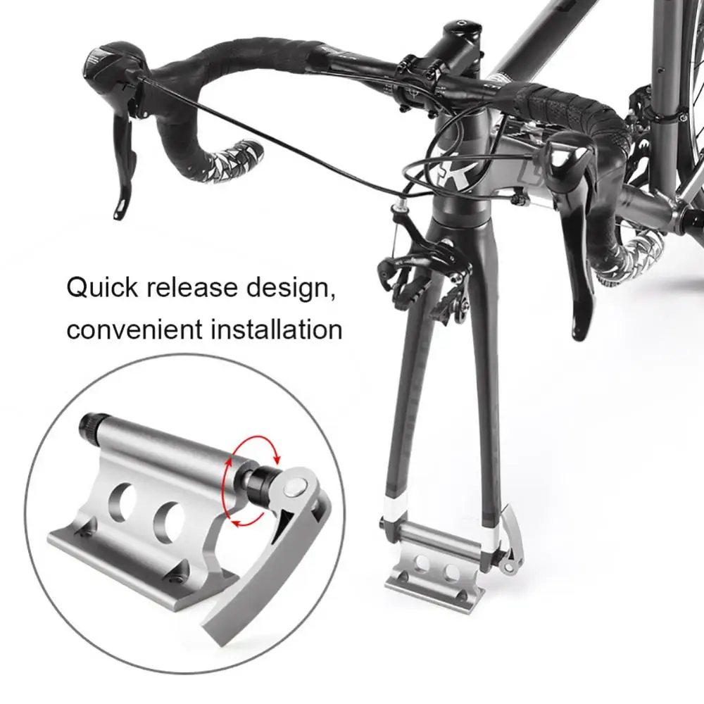 Bike Bicycle Car Roof Rack Carrier Quick Release Alloy Fork Lock Mount Racks Stable Quick Mounting Tools bike repair stand