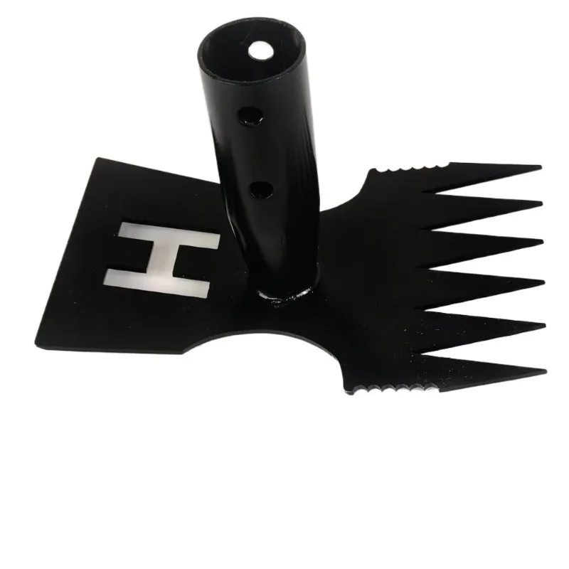 Double-Sided Garden Hoe Rake Multifunctional Weeding Loosening Digging Tool for Yard Farm Planting