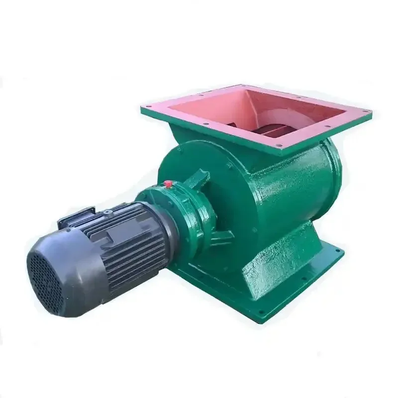 wlf400 star unloader 304 stainless steel carbon steel shut-off fan