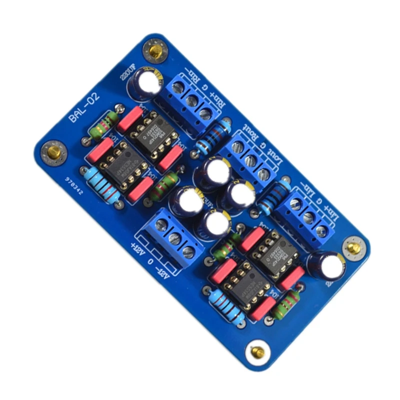 1pc Single-ended Power Amplifier Module SSM2141 Balanced to Unbalanced RCA Sound Amplifier AMP OP DropShipping