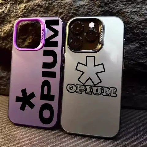 Rap Playboi Carti Phone Case O-Opium  For iPhone 17 16 15 14 13 12 11 Pro MAX Matte Shockproof Back Anti Fall Matte Cover