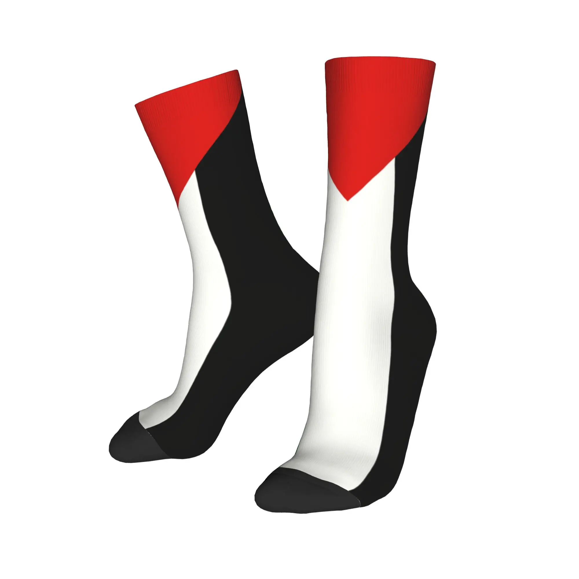 

Мужские носки с флагом P-Palestini A-An на заказ, унисекс, кавайные классические носки на весну, лето, осень и зиму