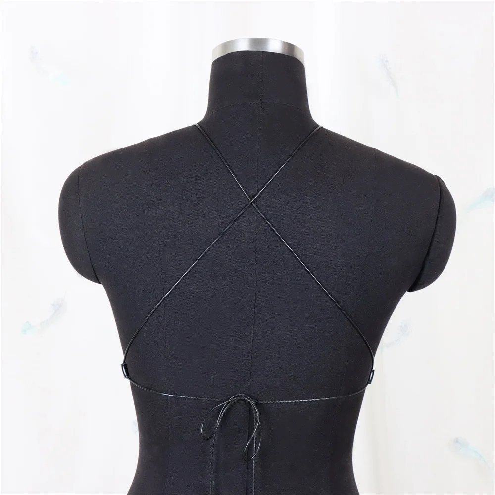 European and American style PU leather Belt Set Garter Belt Street Dance Nightclub Performance Restraint Harness Sexy Belt