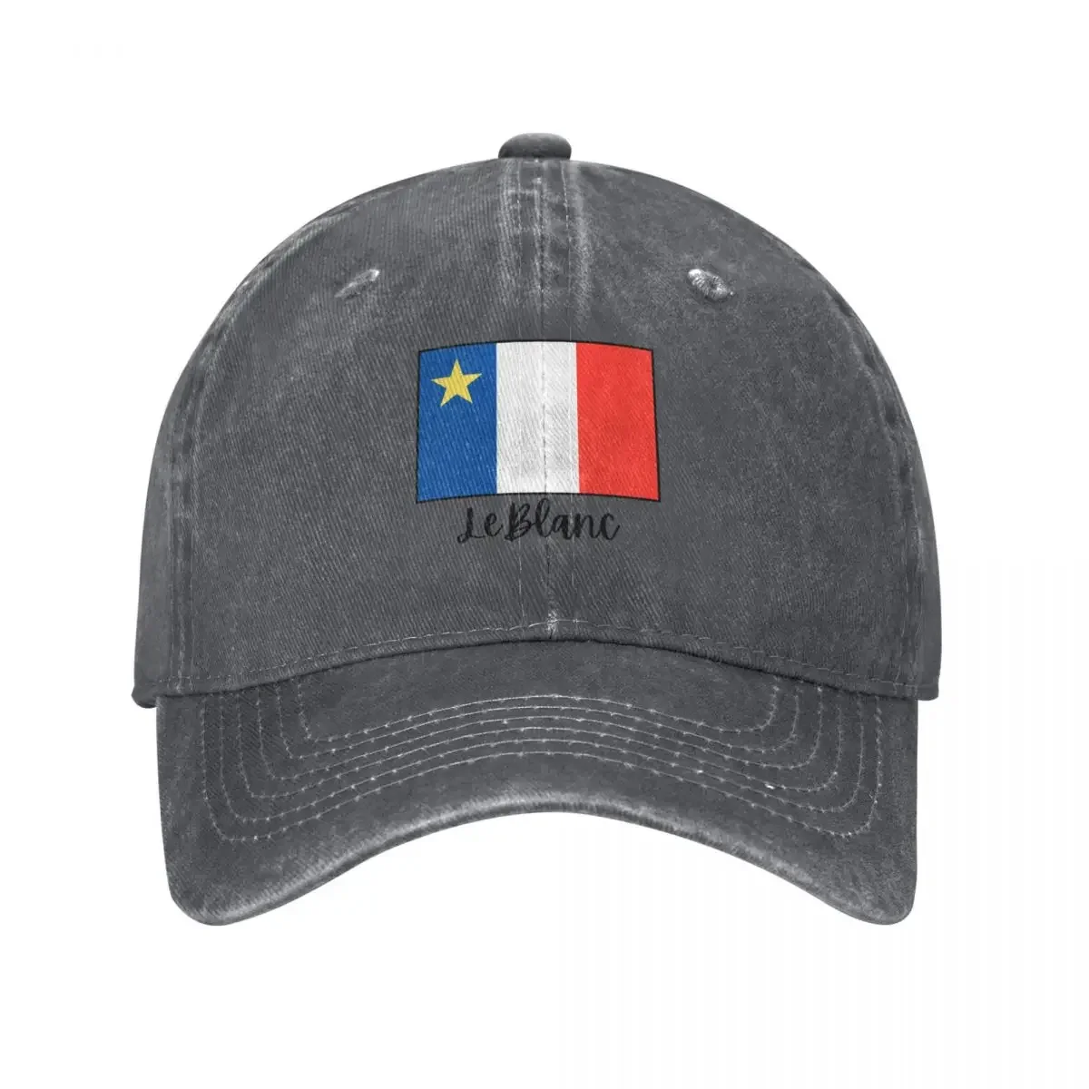 

Acadian Flag LeBlanc Baseball Cap funny hat Wild Ball Hat Mountaineering Women Caps Men's