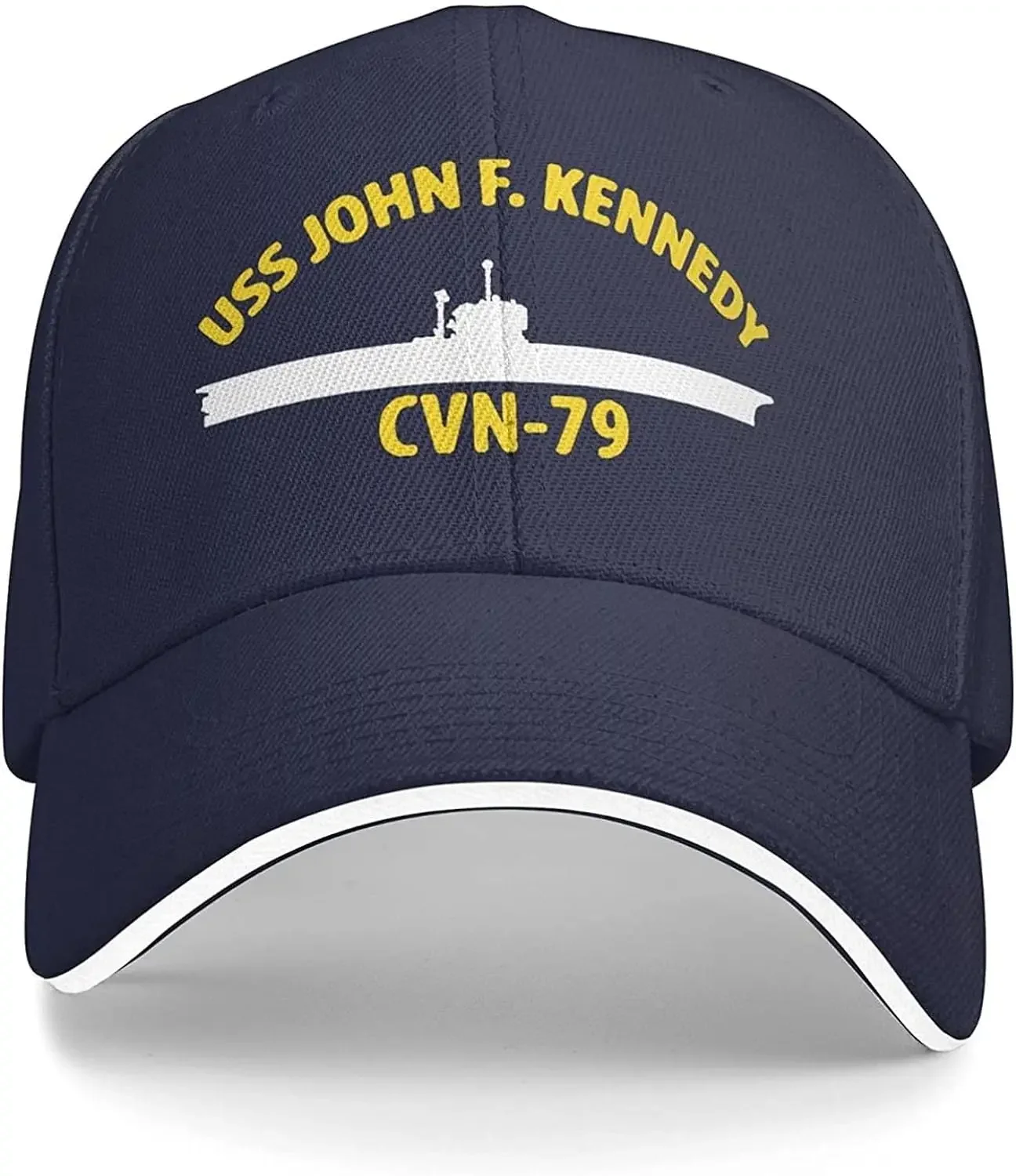 USS John F Kennedy CVN-79 Navy Baseball Cap Adjustable Dad Hat