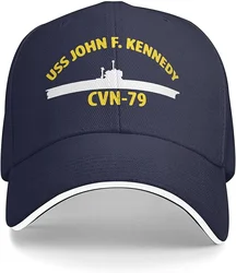 USS John F Kennedy CVN-79 Navy Baseball Cap Adjustable Dad Hat