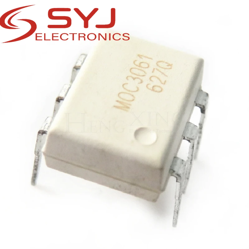 10pcs/lot MOC3061 M0C3061 DIP-6 Optoisolator - Triac new original In Stock