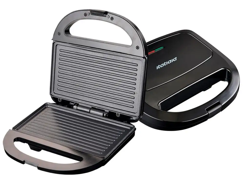Sanduicheira Grill Itatiaia Essencial 750W Preto SDESS2003 - 220V