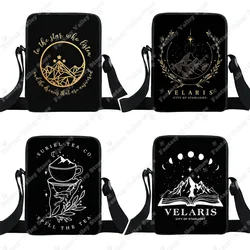 Acotar Velaris Women Crossbody Bag for Travel Night Court Handbag SJM City of Starlight Messenger Bags Teenager Book Bag