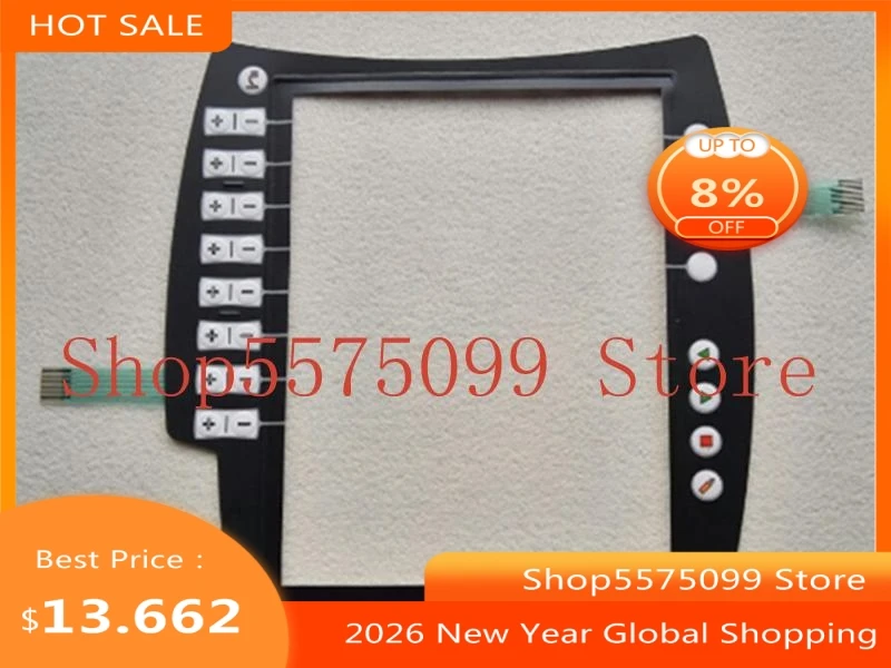 KUKA KRC KRC4 KR C4 00-168-334 New Touch Screen Panel With Membrane Keypad