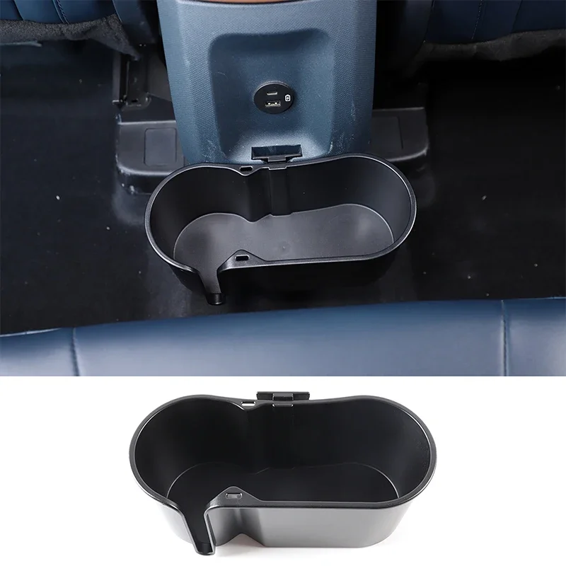 For 2022 Ford Maverick ABS black car styling car rear expansion multi-functional storage box car interior accessories