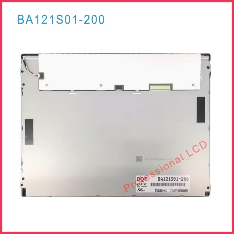 LCD BA121S01-200 For BOE Original 12.1 Inch BA121S01-100 BA121S01 LCD Display Screen Panel 800*600