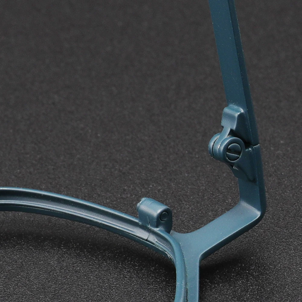 إطارات بصرية من التيتانيوم النقي نظارات قراءة للرجال تصميم العلامة التجارية الفاخرة للنساء نظارات طبية مخصصة #5