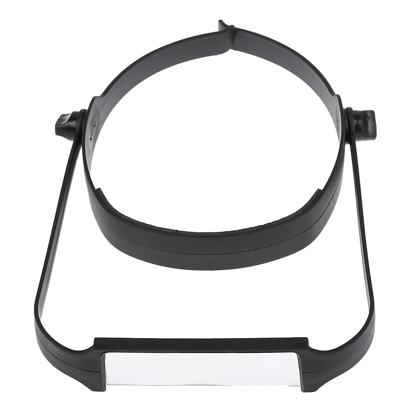 New Head-mounted 4-fold Lens Replaceable Reading and Maintenance Magnifying Glass