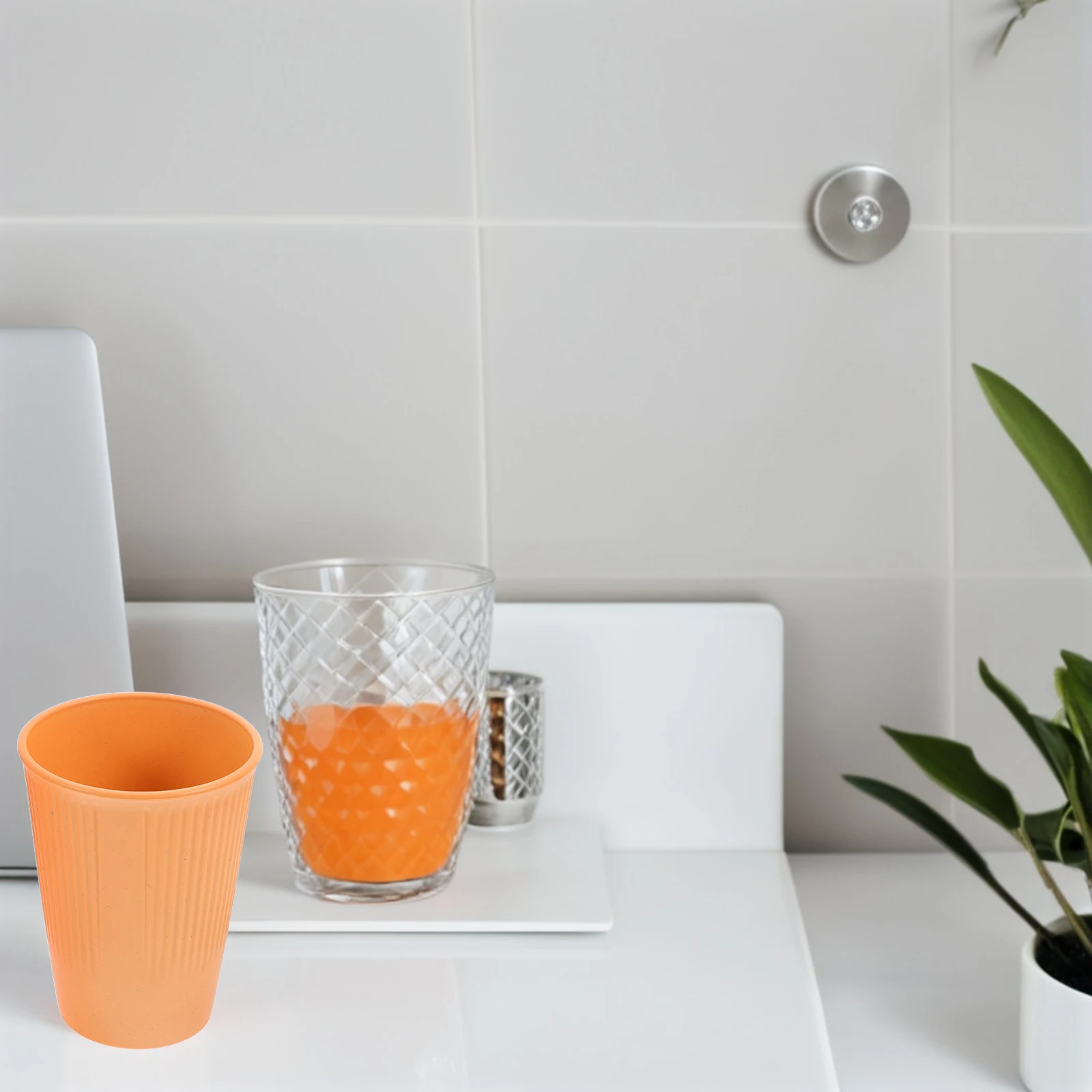 

4 Pcs Cup Household Drinking Cups Hiking for Kitchen Tumblers Camping Travel Mug Espresso