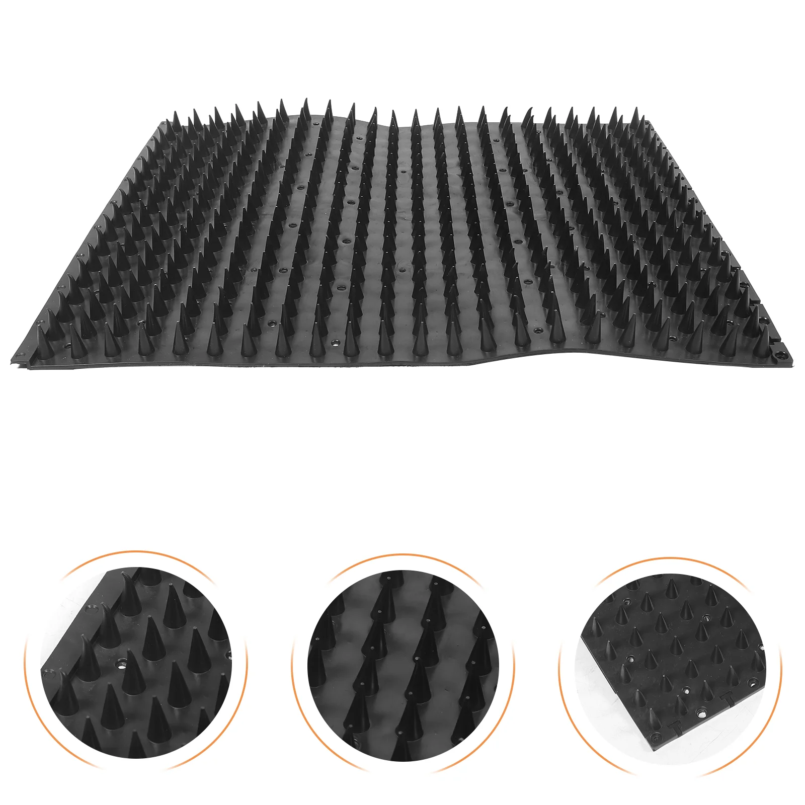 

Cow Body Brushing and Itch Auxiliary Tool Horse Stall Supply Scrubber Mat Black Cattle Stop Goat Supplies Scratcher