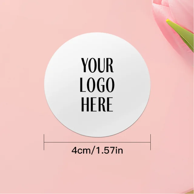Customized Stickers for Weddings, Birthdays, Baptisms - Personalized Event Decor, Durable Waterproof Vinyl, Bulk Party Supplies 2