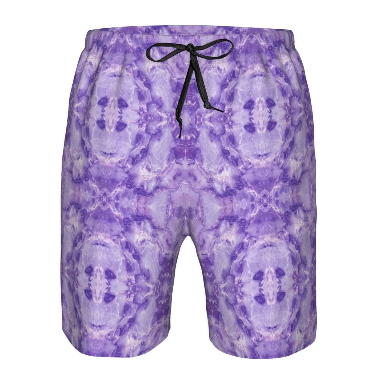 

MARBLE - PURPLE Trunks Beach Board Shorts Casual Quick Dry Swim Summer Men Pants