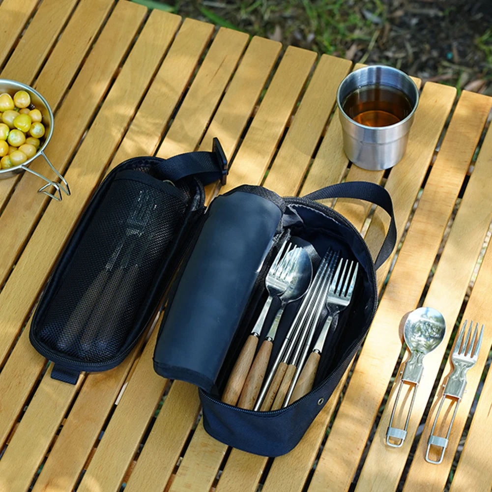 Camping Cookware Storage Bag Multifunctional Camping Utensils Bag Outdoor Camping Cookware Container Bag for Outdoor Picnic Tool