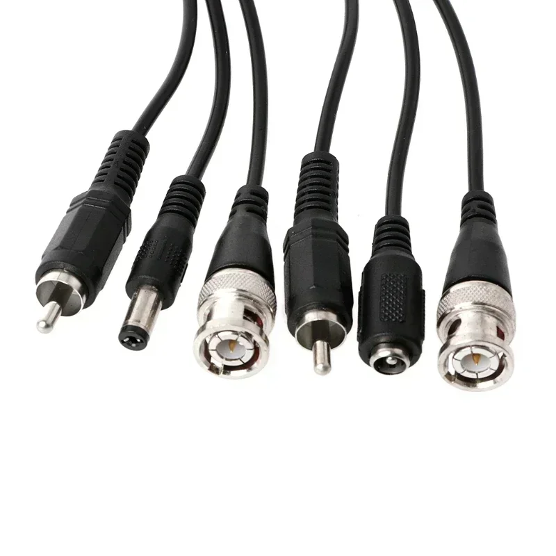 طاقة الفيديو السلبية + جهاز إرسال واستقبال Balun الصوتي لكاميرا CCTV BNC إلى RJ45