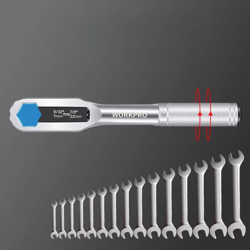 Adjustable Spanner Open Dual-purpose Deadhead Wrench Multi-function Self-tightening Wrench Tool