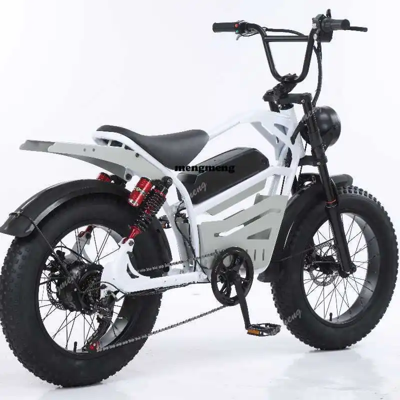 2025 new 20-inch lithium battery snowmobile shock absorber with pedal assist bicycle single battery car manufacturer wholesale