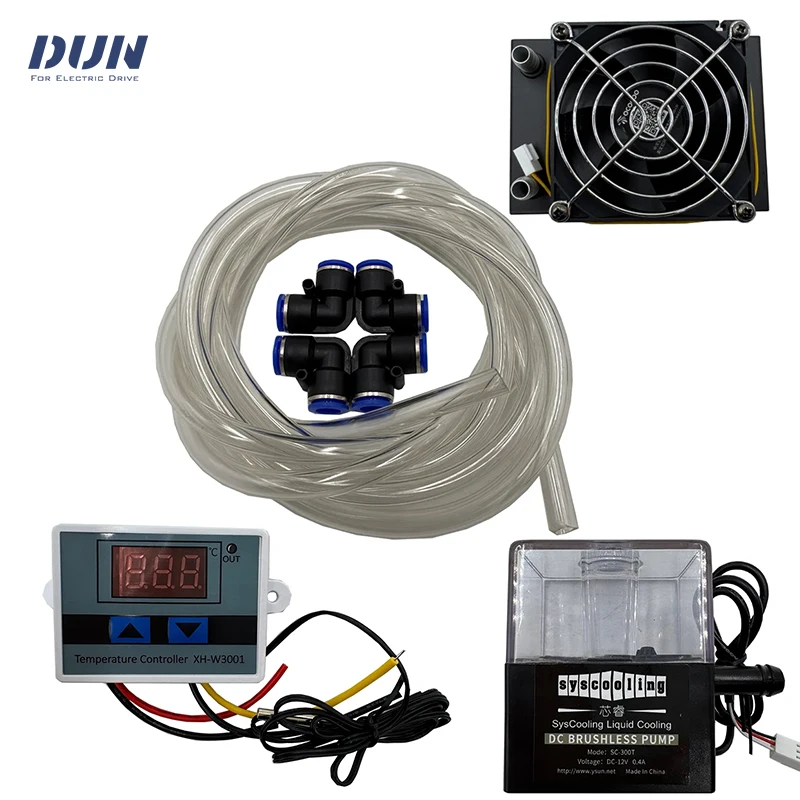 Water-cooled Liquid Cooling 12V Cruise Control System For VOTOL Fardriver Controllers