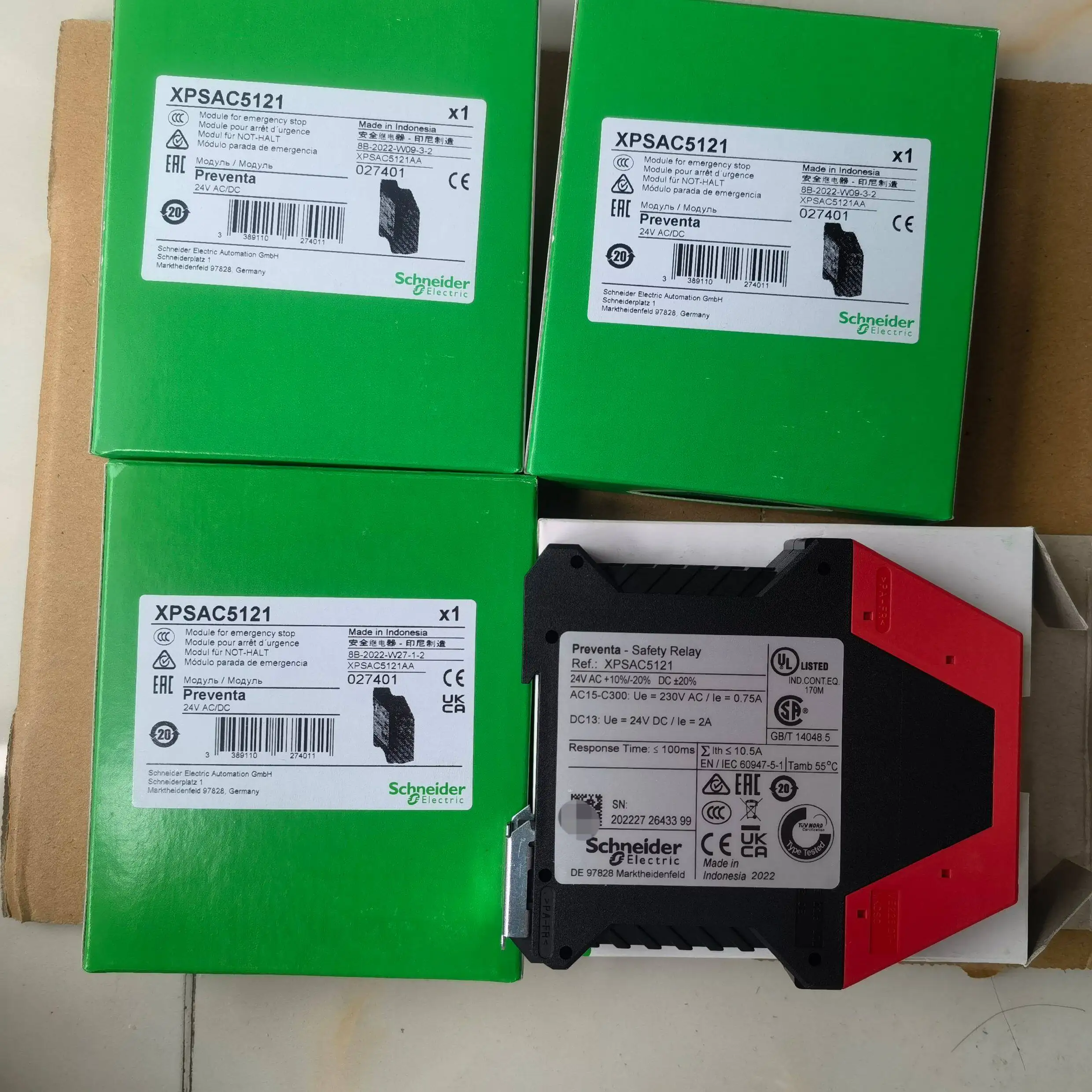 Schneider safety relay XPSAC5121 XPSAF5130 XPSUAF13AP XPSAK311144 XPSBAC14AP XPSAV11113 XPSUAT13A3AP XPSUAK12AP XPSUAT33A3AP