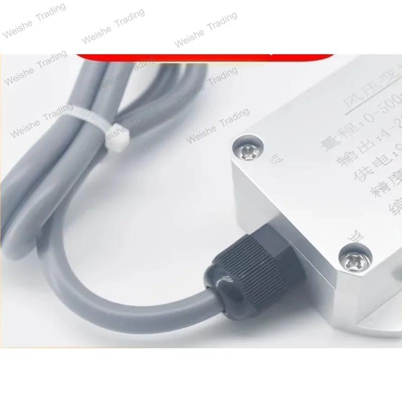 High-precision wind pressure transmitter HVAC building ventilation system special pressure monitoring sensor 485