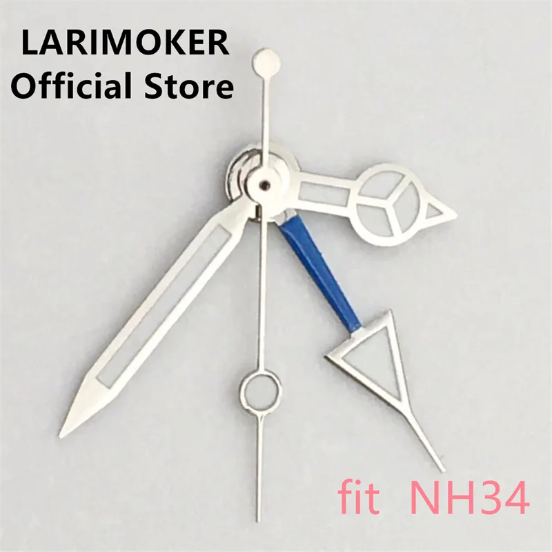 LARIMOKER Watch Glow for NH34(GMT) 3804(GMT) Hand Movement