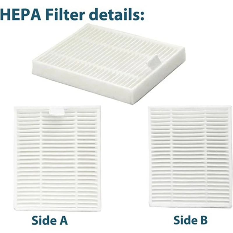 Para Irobot Roomba 105 Vac / 105 Combo / 105 Combo + / 104 Combo /Q052 piezas de repuesto cepillo de vacío filtro paño de mopa