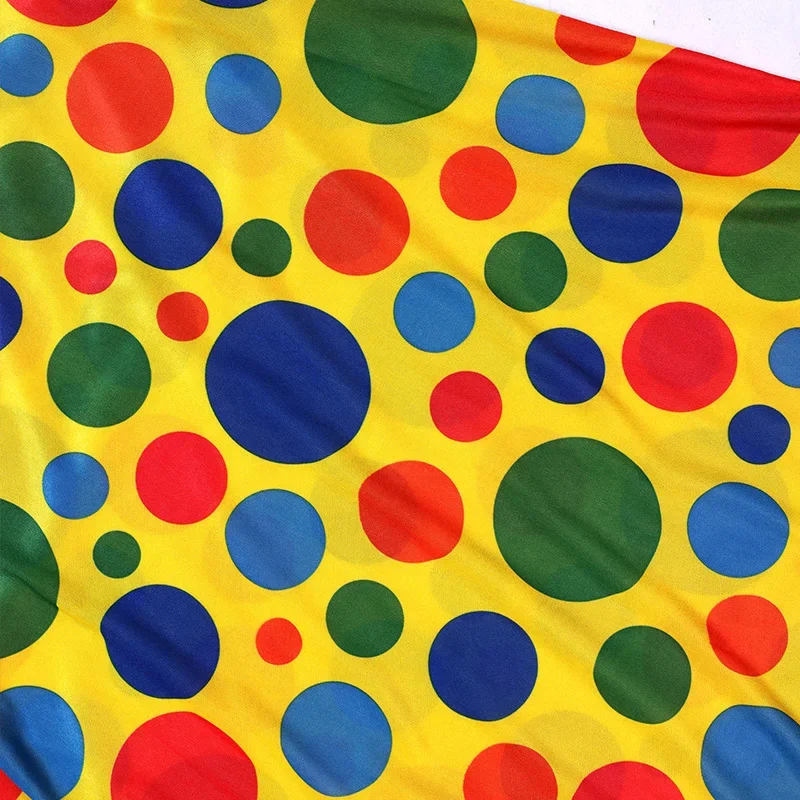 FC6Rainbow Circus Clown คอสเพลย์แฟนซีชุด Wowen ตลก JOKER สาววันเกิด Carnival PARTY เครื่องแต่งกายเสื้อผ้าหวานไม่มีวิกผม @ FC8!