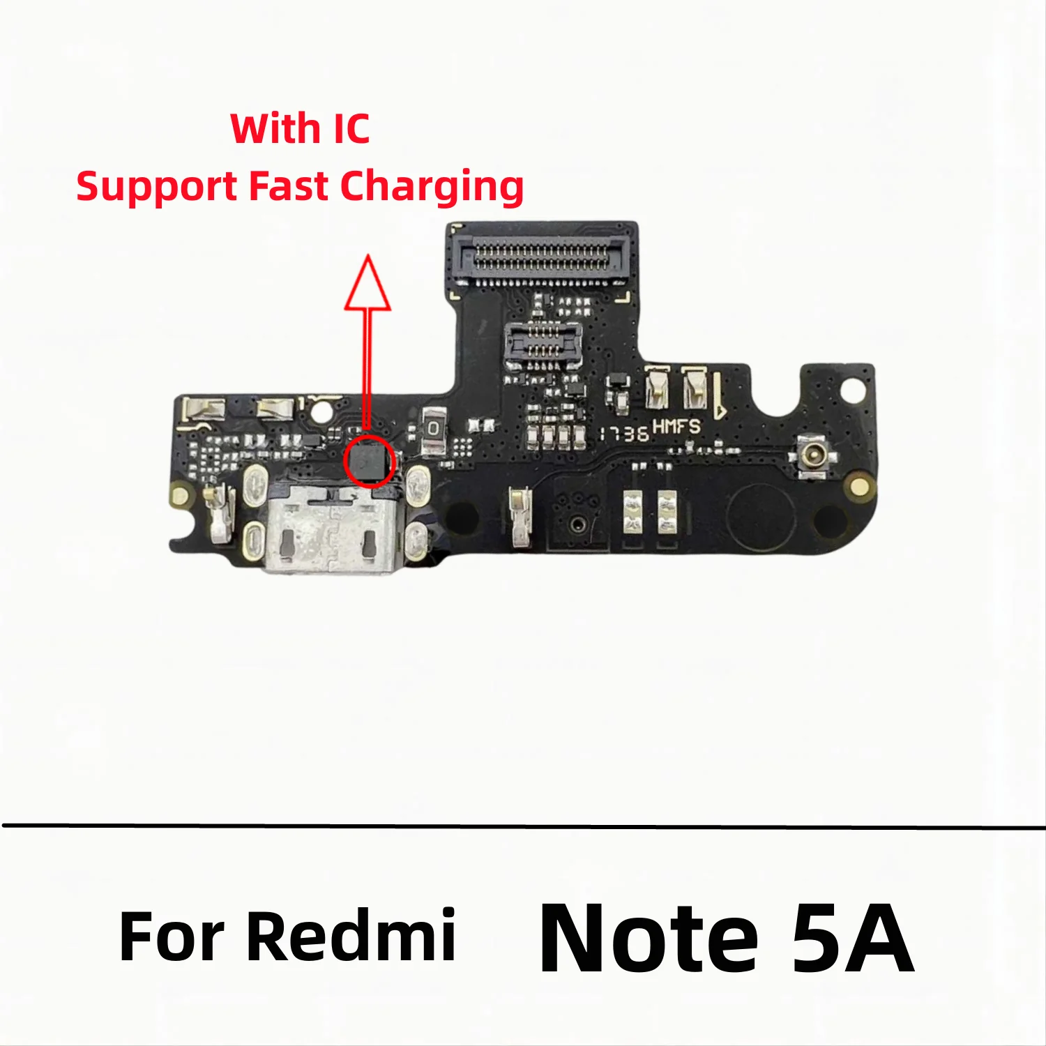 USB شاحن حوض موصل مجلس شحن ميناء الكابلات المرنة ل شاومي 11 12 12X 12S Redmi A1 ملاحظة 5A