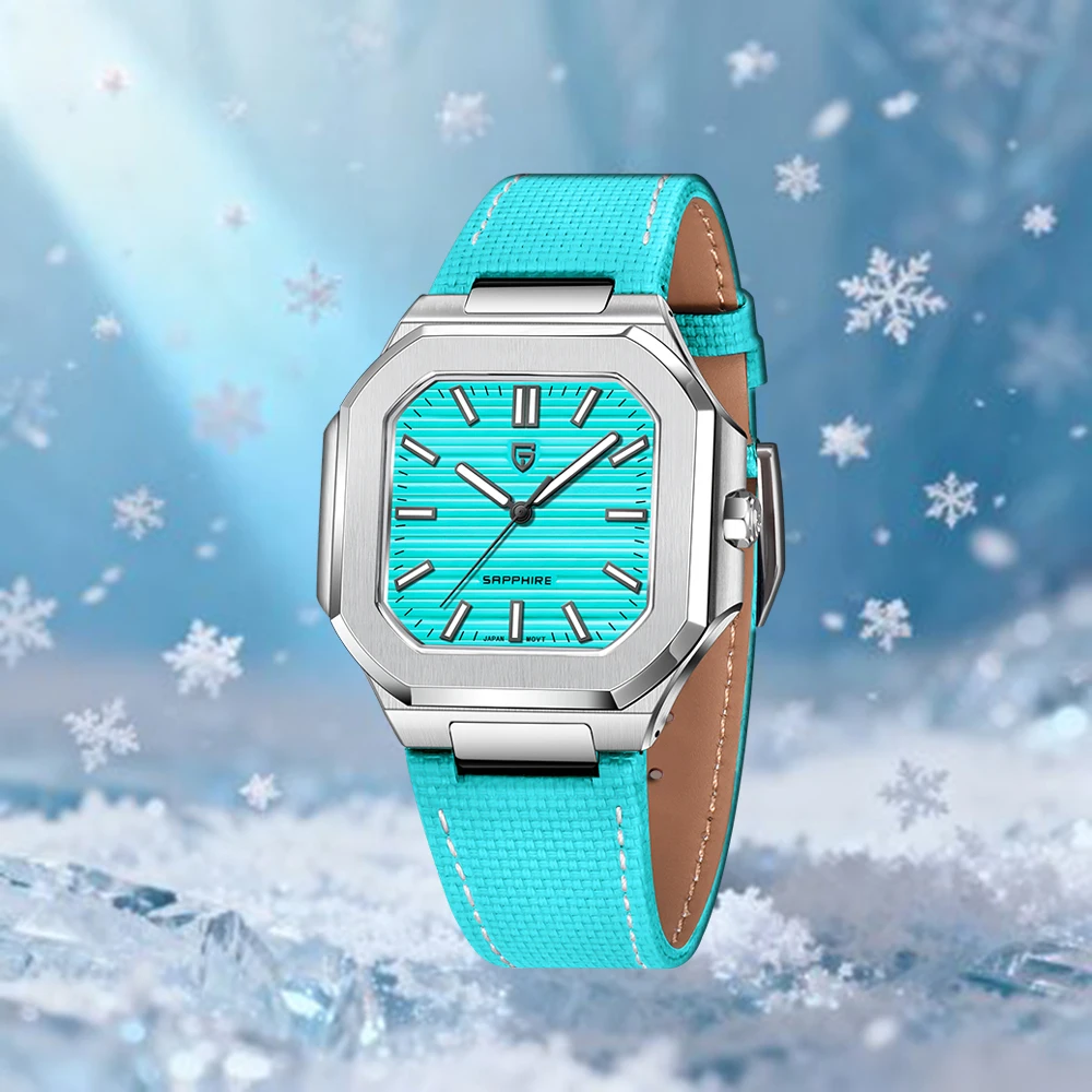 

PAGANI DESIGN 2026 New Men Quartz Watch High-End Minimalist Style Leather Strap Luminous Waterproof Function Exquisite Gift Box