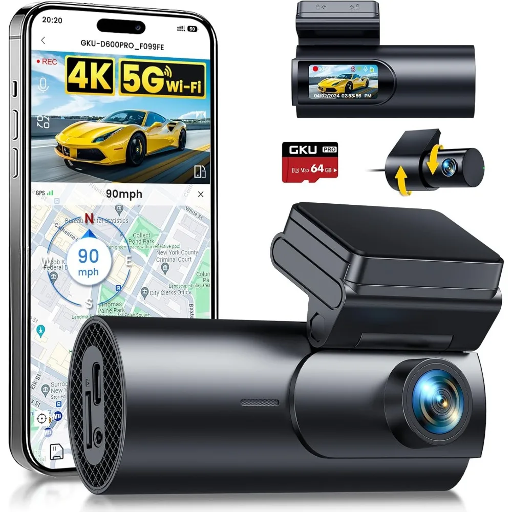 Gku Dash Cam Front … - image