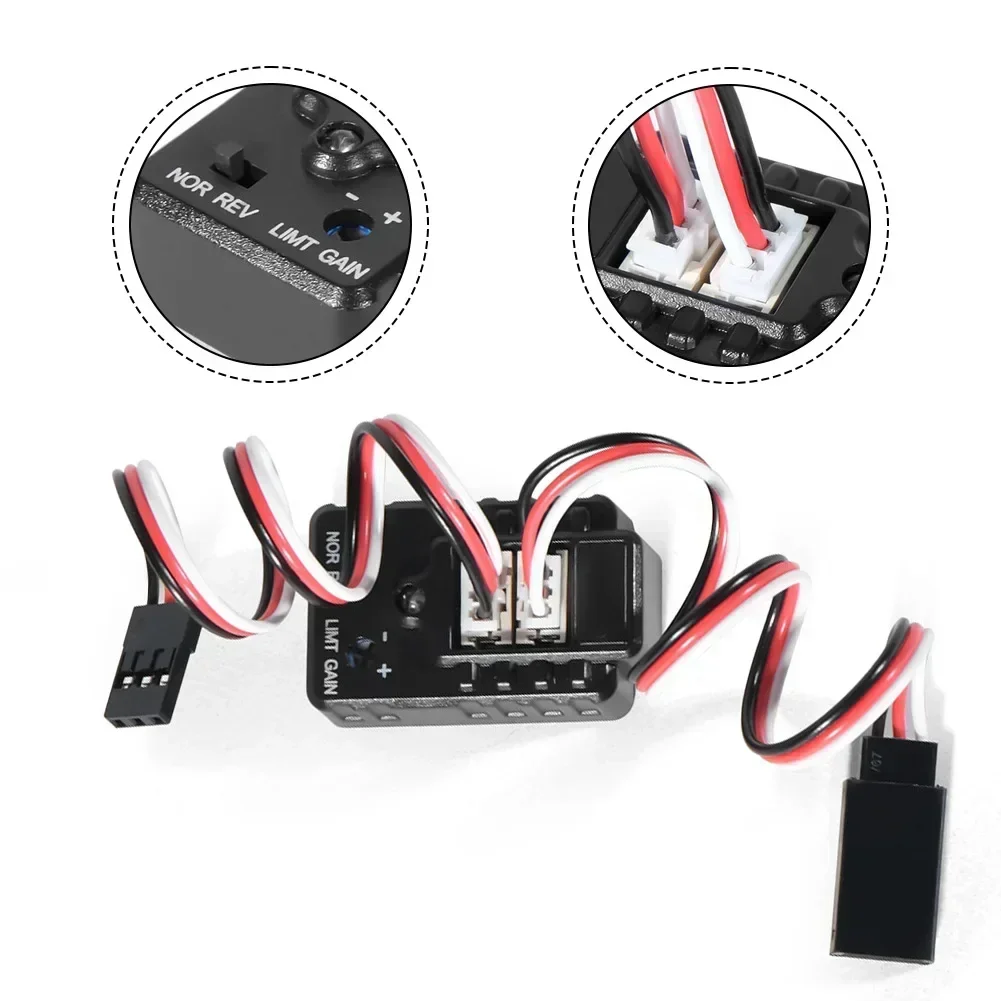 1pcs Automatic Stability Control Gyroscope For Remote Drift Racing For FUTABA For JR For Sanwa For GWS And For FS