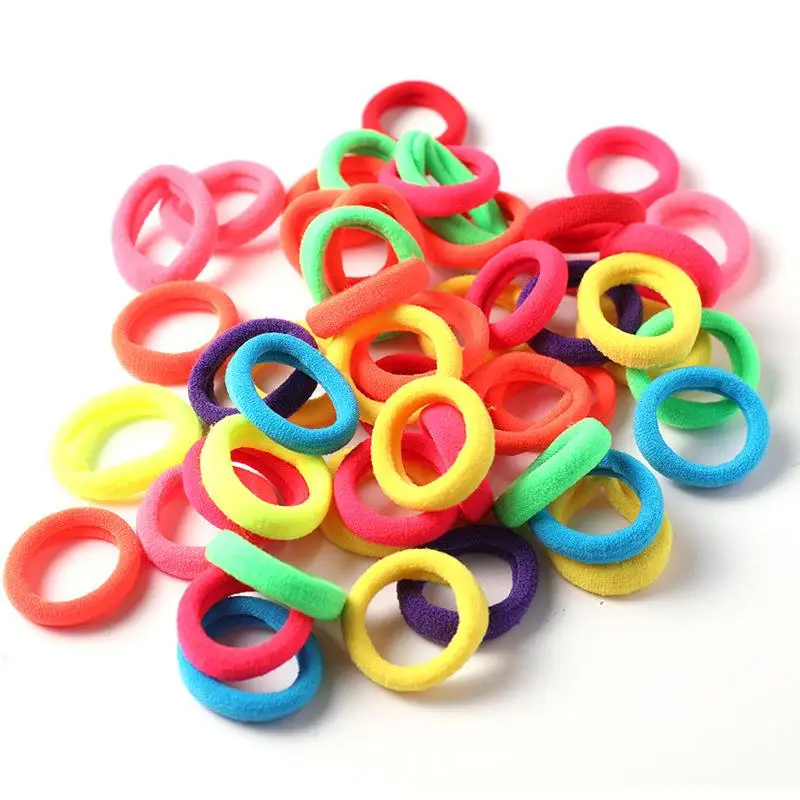 

11PCS/Set Basic Hair Bands Simple Solid Color Elastic Hair Ropes Girls Kids Hair Tie Hair Accessories Ponytail Holder Scrunchies