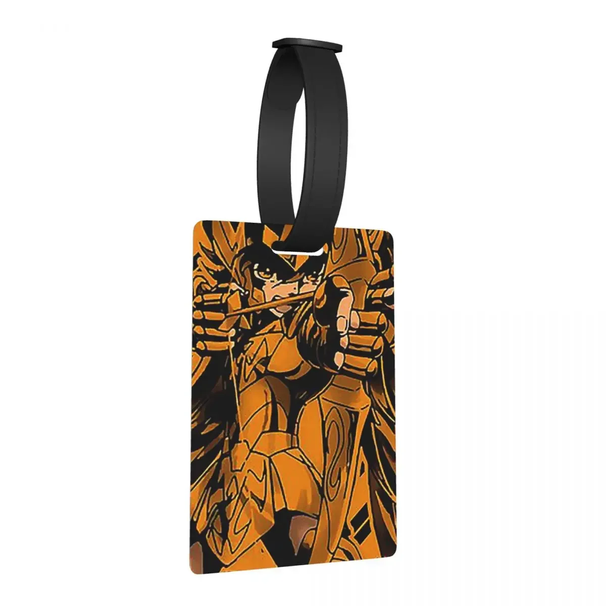 

Рыцари Зодиака Стрелец Сейя Saint Seiya аниме багажные бирки багажная бирка держатель этикетки ID имя адреса