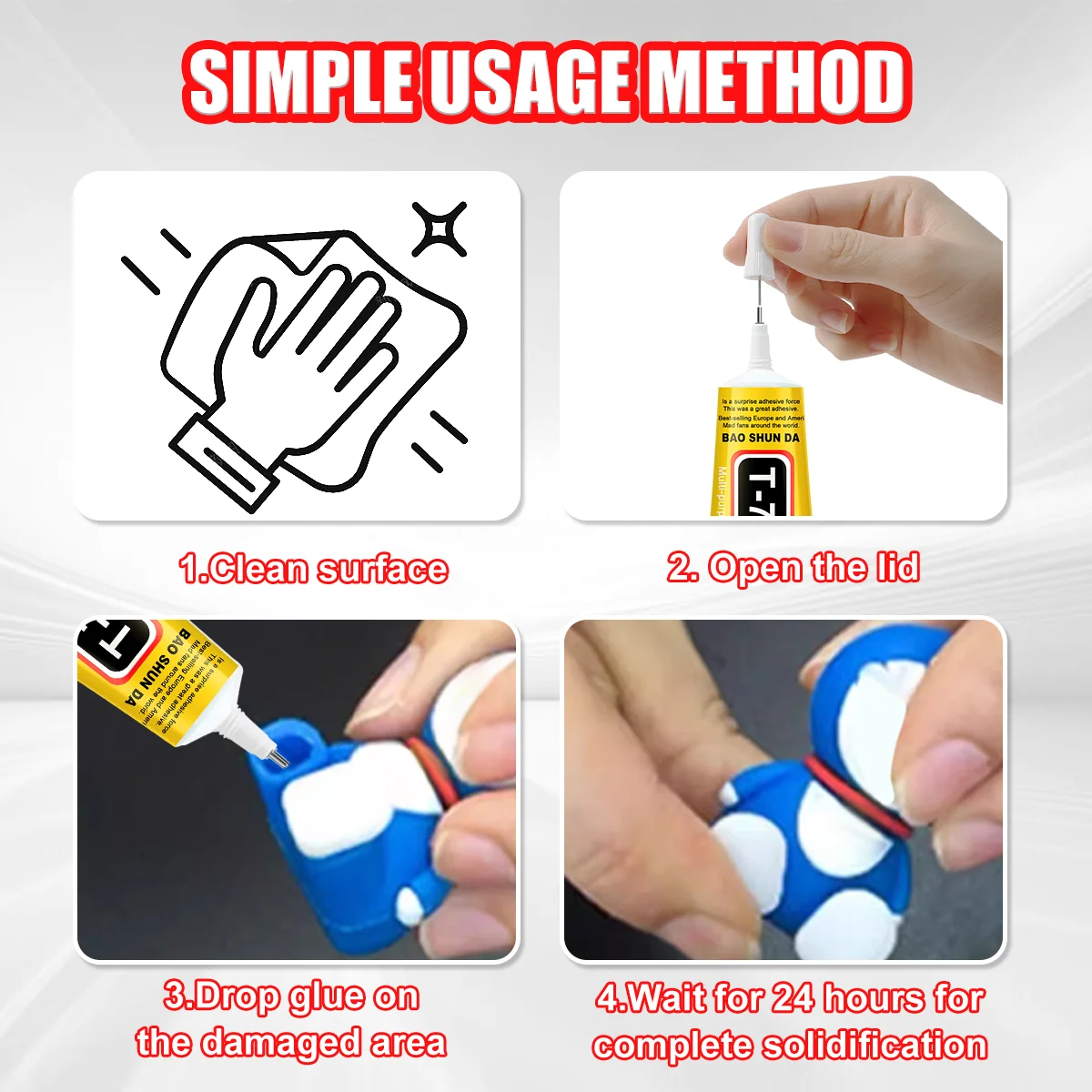 T7000 Upgrade Black Contact Cellphone Tablet Repair Adhesive,Strong Multifunctional liquid Glue T7000 Precision Applicator Glue