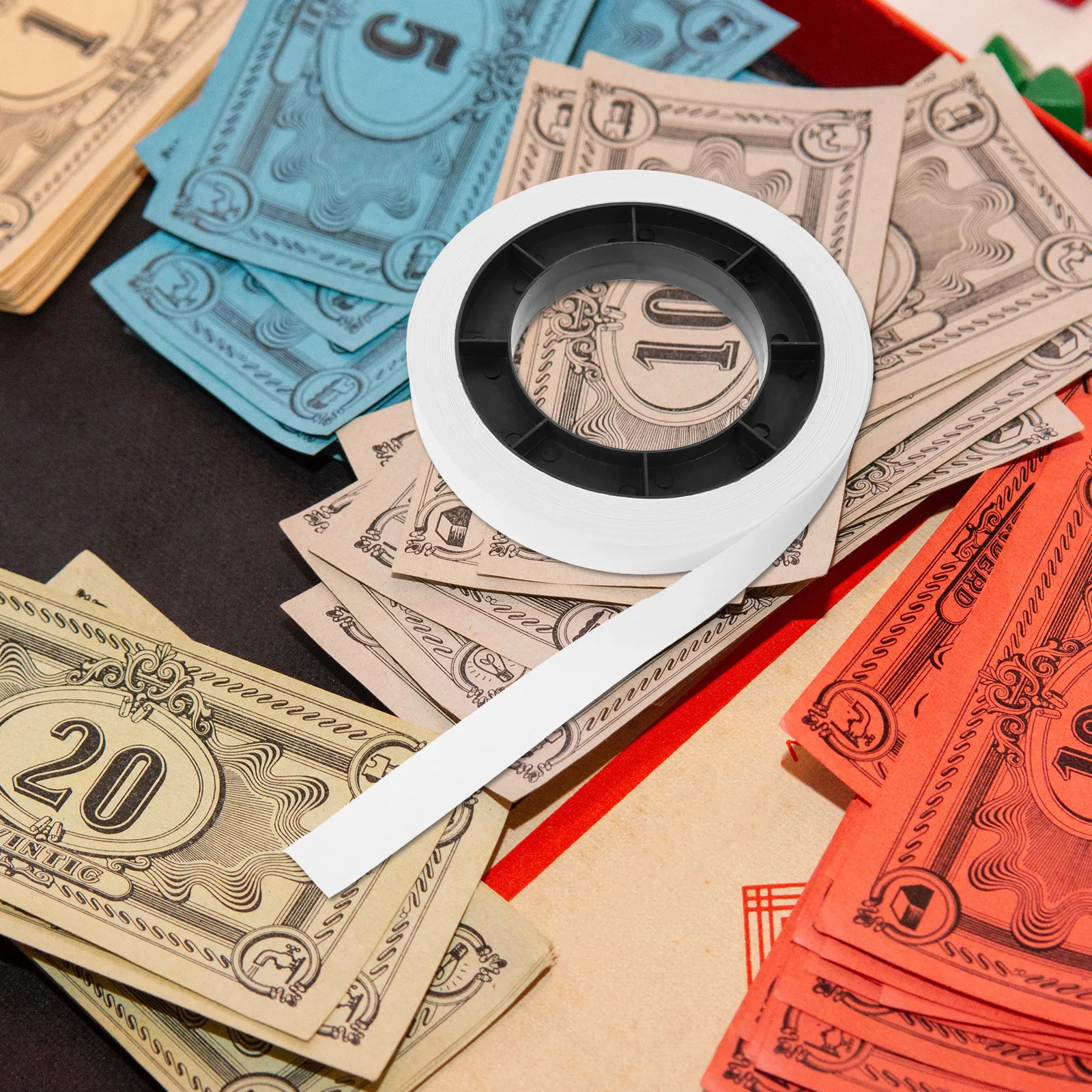 1 Roll Money Band Cash Wrapper Paper Strap Currency Bands Money Organizer for Cash Bill Wrapping Tool Currency Bands