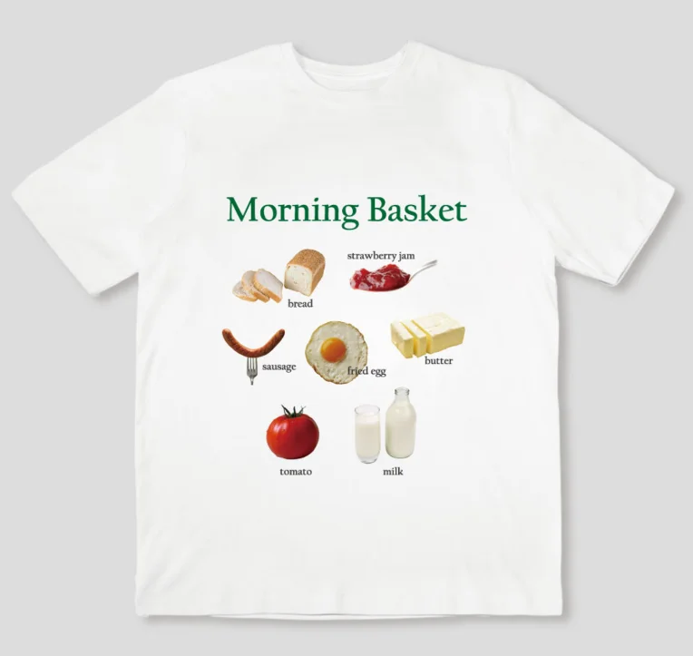 My Favorite Things Shirt for Women Men Cute Cat Dog Food Graphic Tee Novelty Pet Ramen Coffee Print T-Shirt Casual Top Vintage