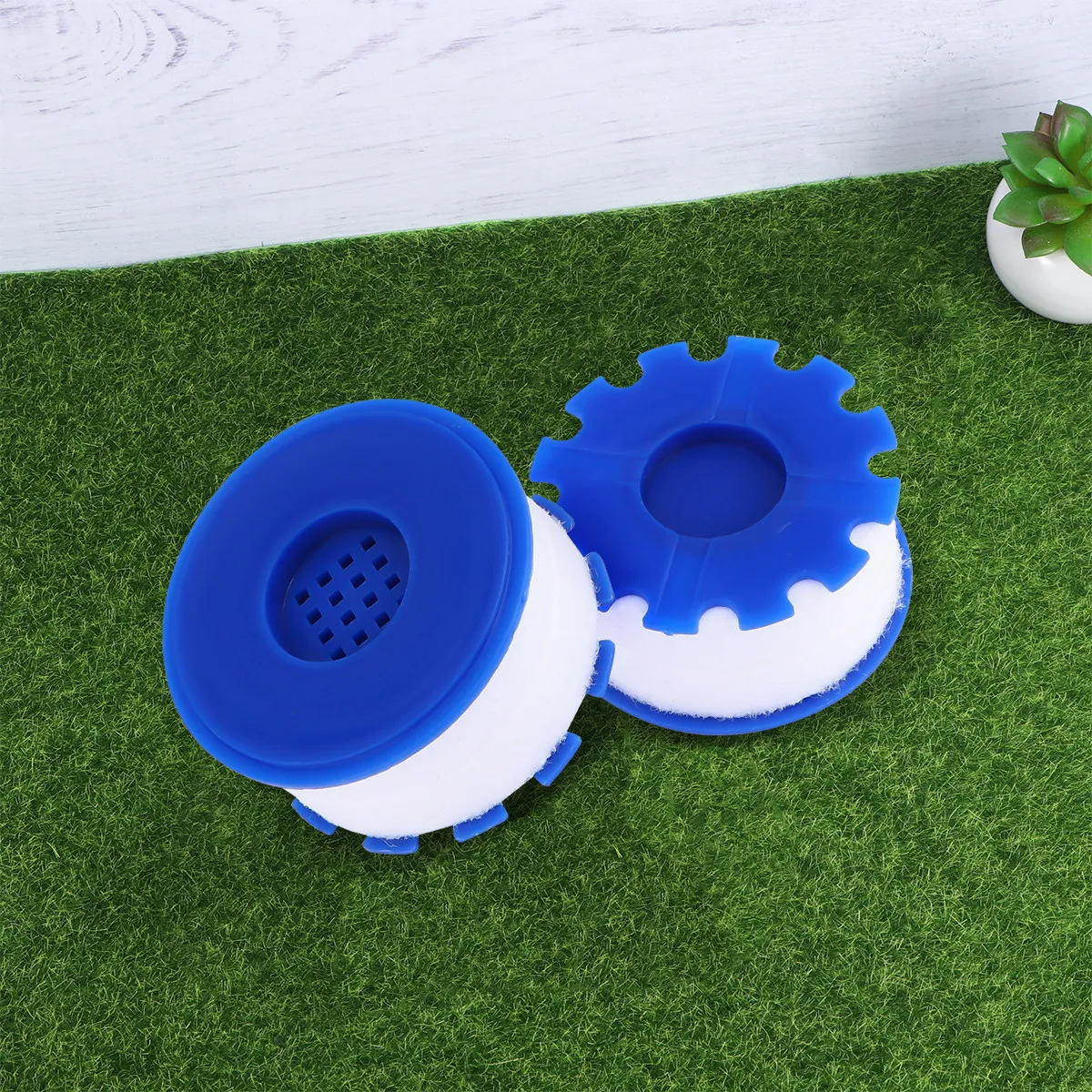 3Pcs Faucet Filters PP Cotton Water Filter Tap Strainer Purifier for Kitchen Bathroom Remove Rust Impurities PP Cotton Filter