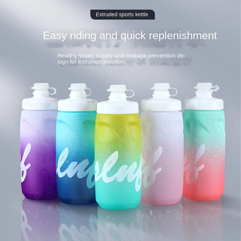 

Изолированная бутылка для воды для велоспорта, термобутылка для напитков PP5, силиконовая, 620 мл, портативный чайник для фитнеса, спорта на открытом воздухе, велосипеда