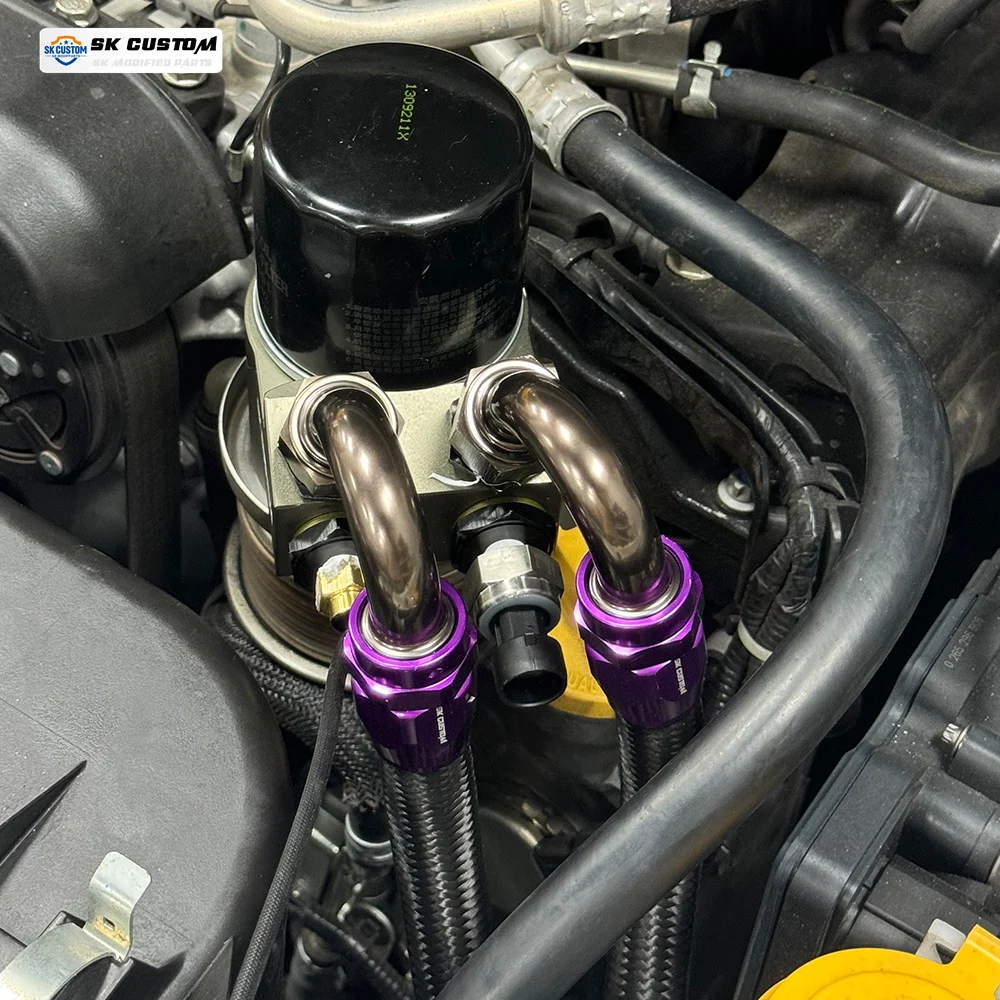 Universal AN10 Swivel Engine Oil Cooled Fuel Hose End Fitting Forged Al Alloy0°/45°/90°/120°/150°/180°Straight Adaptor Interface