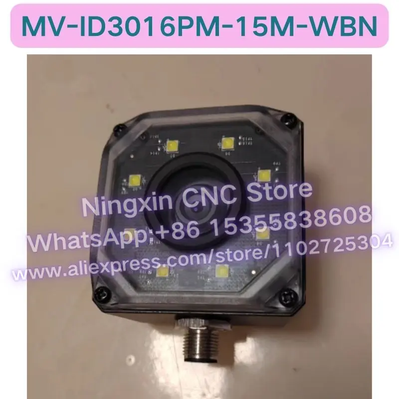 Second-hand MV-ID3016PM-15M-WBN Industrial code reader Functional test OK Fast delivery