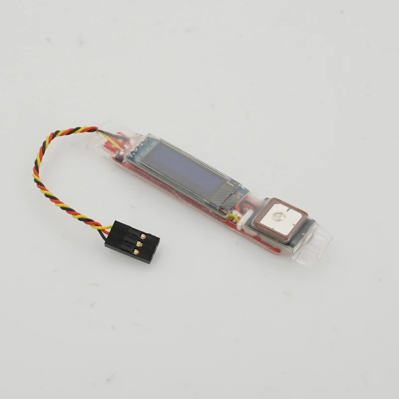 1PCS 5-10V Wide Voltage Mini GPS Speedometer Model Ultra-compact Size Speed Measuring Device Modification for RC Airplane/Car