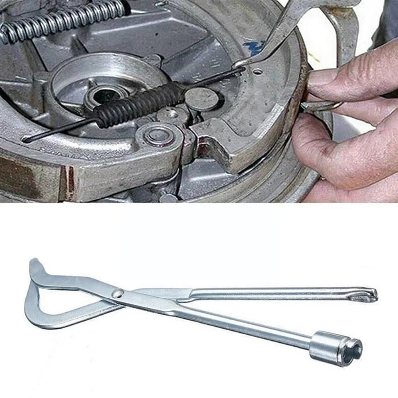 Brake Spring Pliers Dismantle Pliers Dismantle Drum Brake Adjustment and Maintenance Tool Undershoe Dismounting Tool G