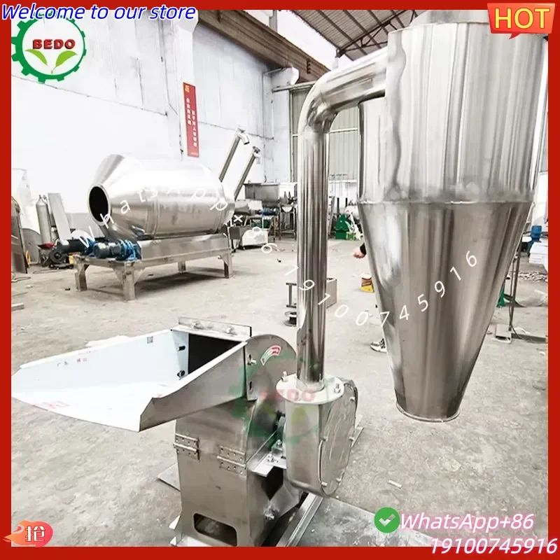 2026Hot 200-400kg/h Hammer Mill for Grinding Cereal Wheat Maize Grain Corn