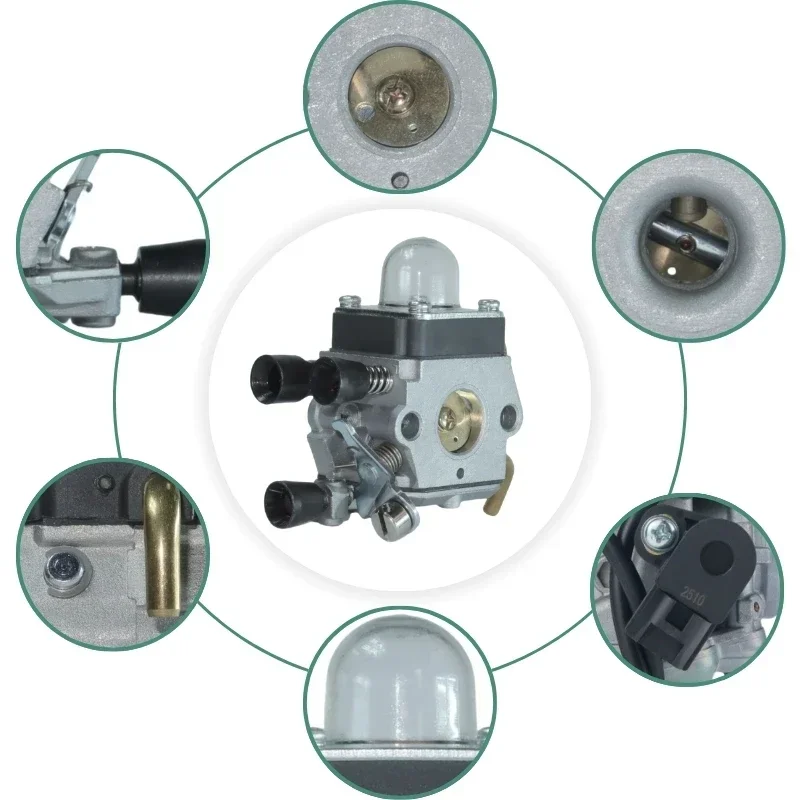 Carburetor for S tihl FS45 FS46 FS55 FS55R FS75 FS80 FS85 KM85 HS45 C1q-s143 C1q-s153 Za ma Trimmer Brush Cutter